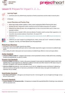 Lesson Plan: Final Project Preparations